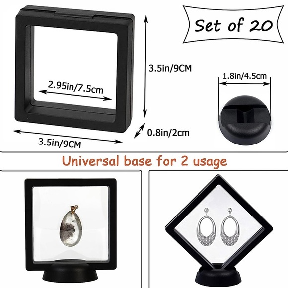 3d floating display case - Picture 4 of 5